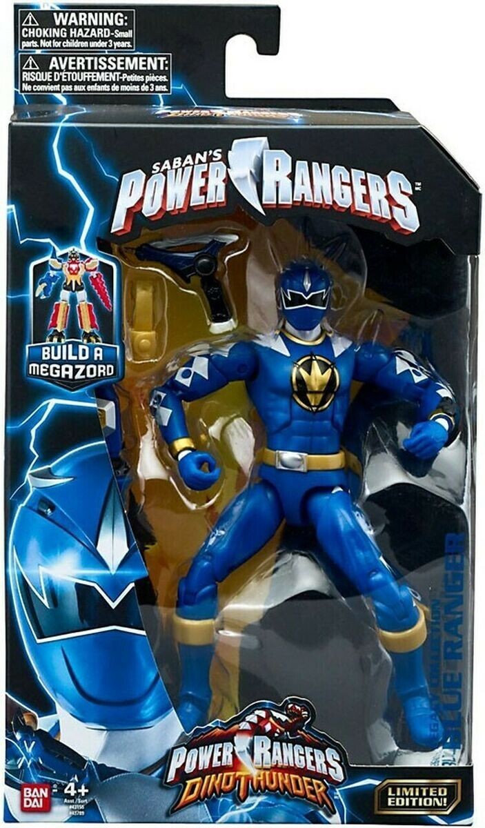 Bandai Power Rangers: Dino Thunder Legacy – Blue Ranger 6&Prime; Action Figure