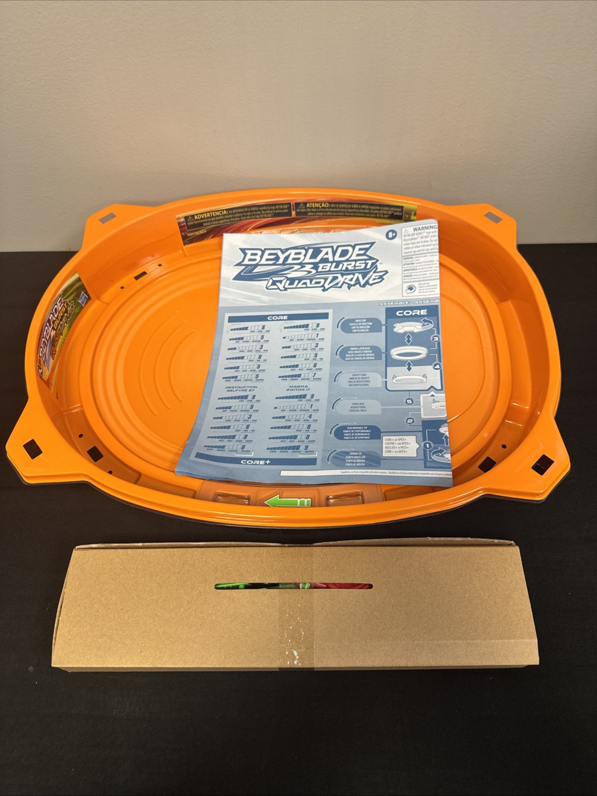 Beyblade Burst QuadDrive Cosmic Vector Battle Set w/ Beystadium Tops & Launchers