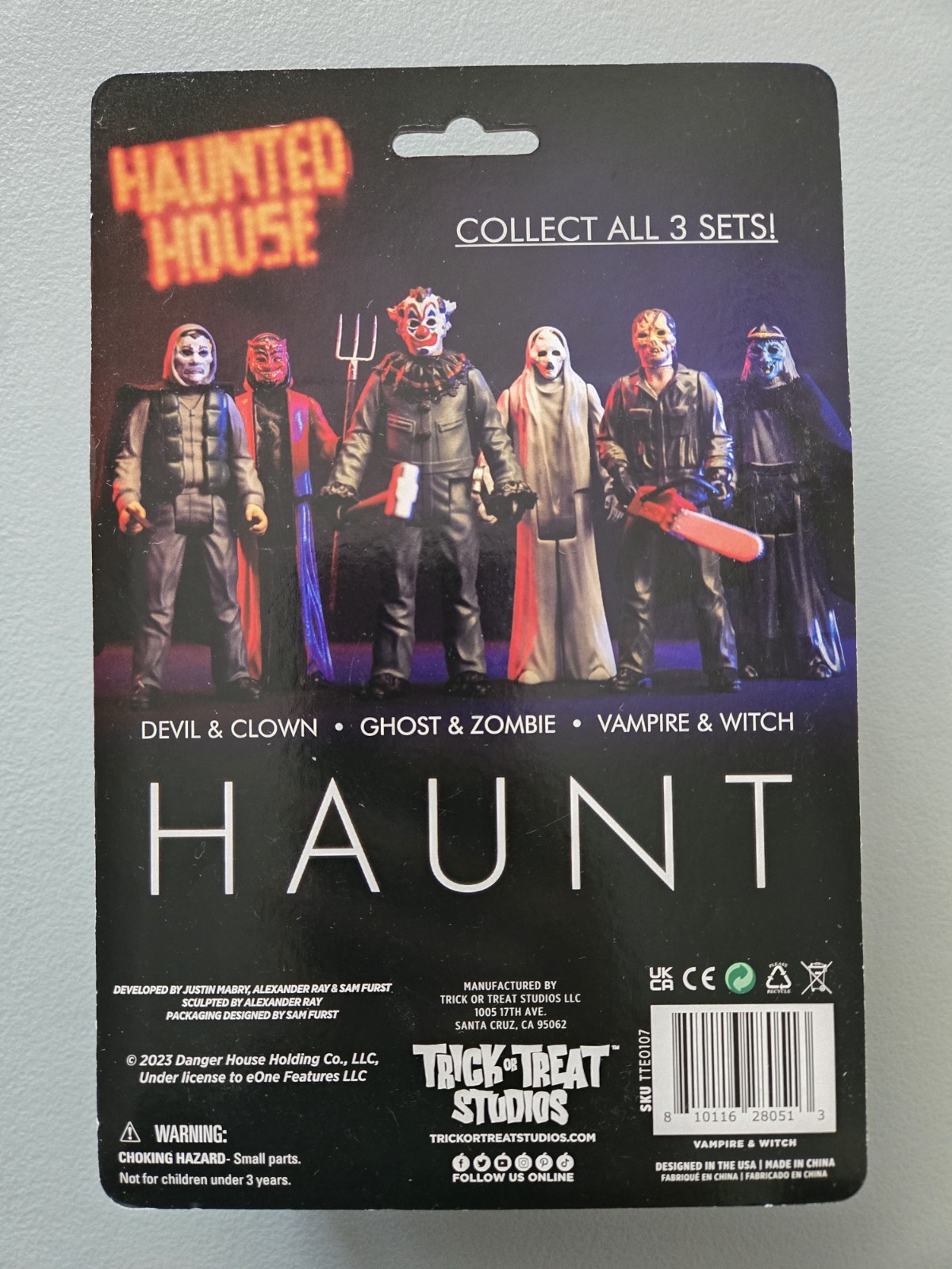 Haunt 3.75&Prime; Action Figures Complete Set BRAND NEW – Trick Or Treat Studios