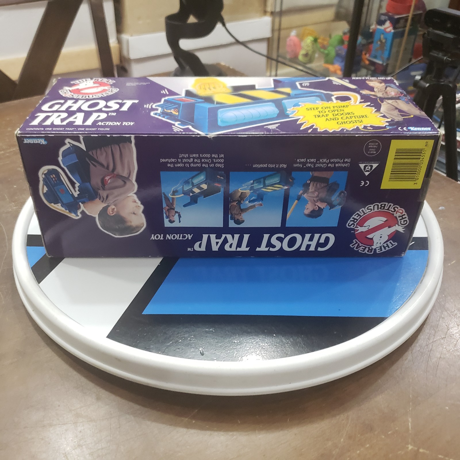 Kenner Real Ghostbusters 1986 Original GHOST TRAP SEALED BOX NEW MISB L