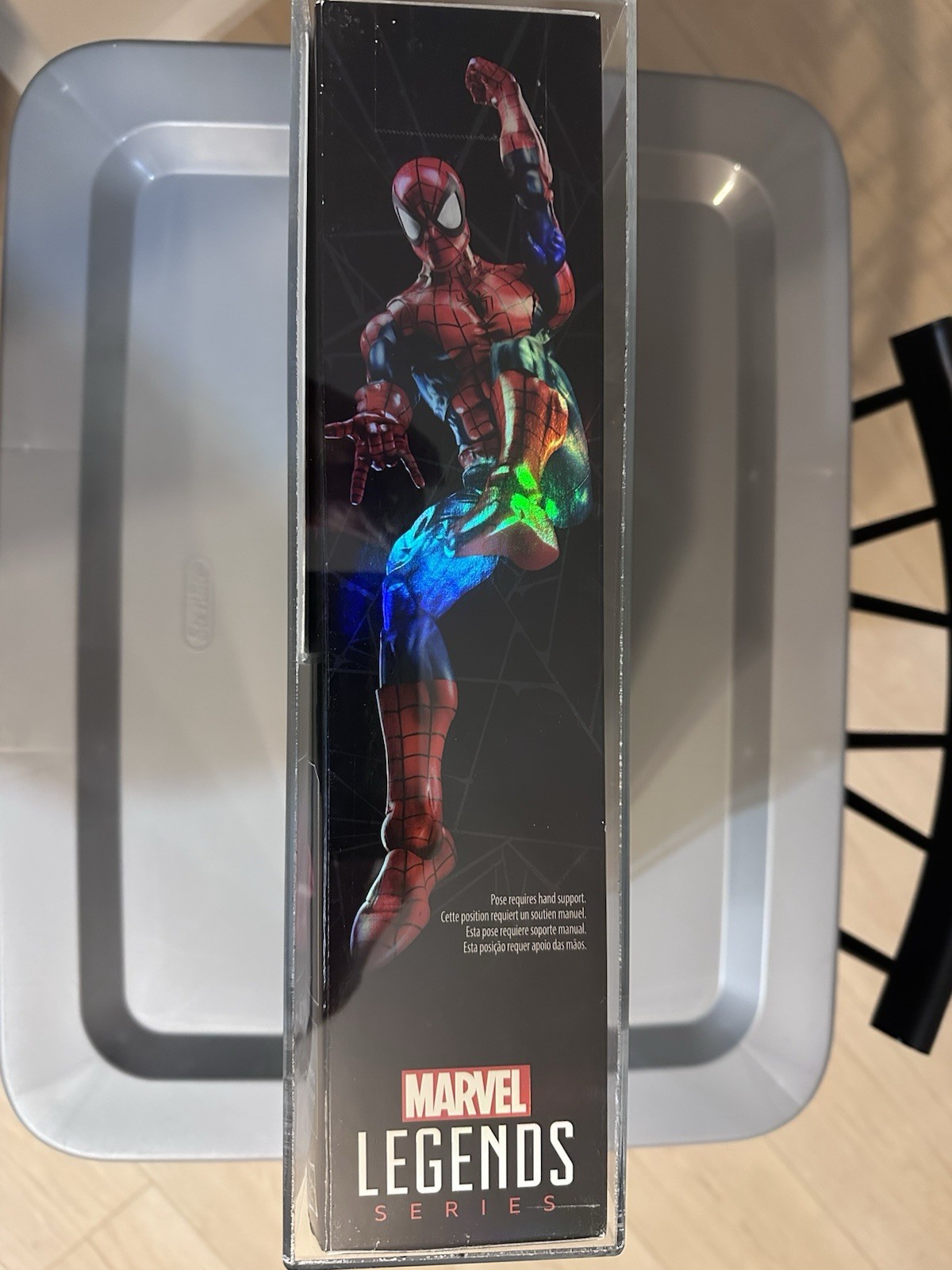 Stan Lee Autographed Marvel Legends Series 12-inch Spider-Man 2015 Hasbro New