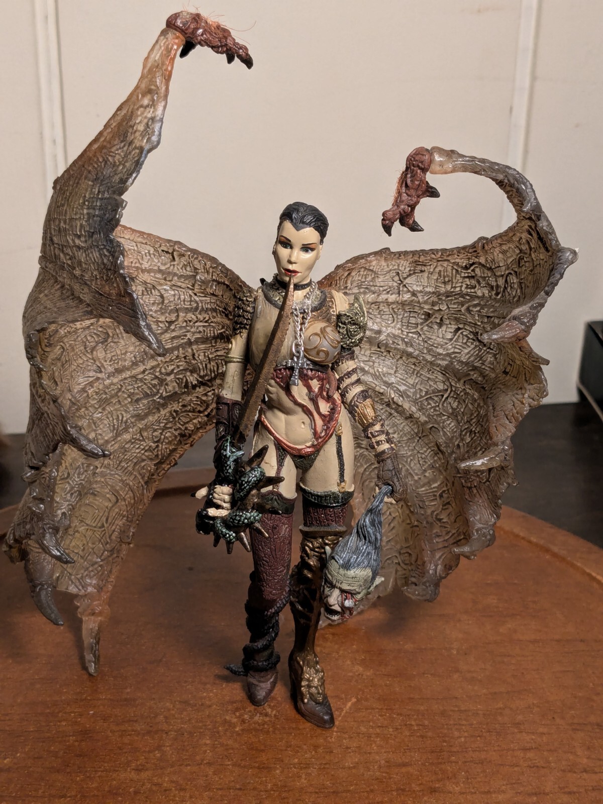 McFarlane Toys Spawn Series 14 Dark Ages 2 Necromancer Action Figure Incomplete