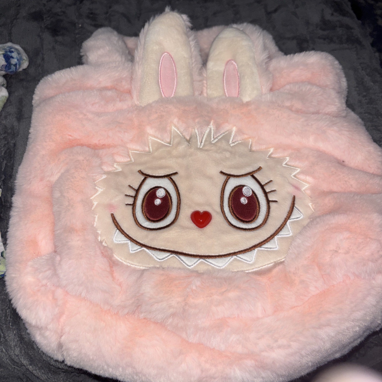 Pop Mart Labubu Mokoko Reversible Plush Pink Handbag NEW⚡️FREE SHIPPING⚡️