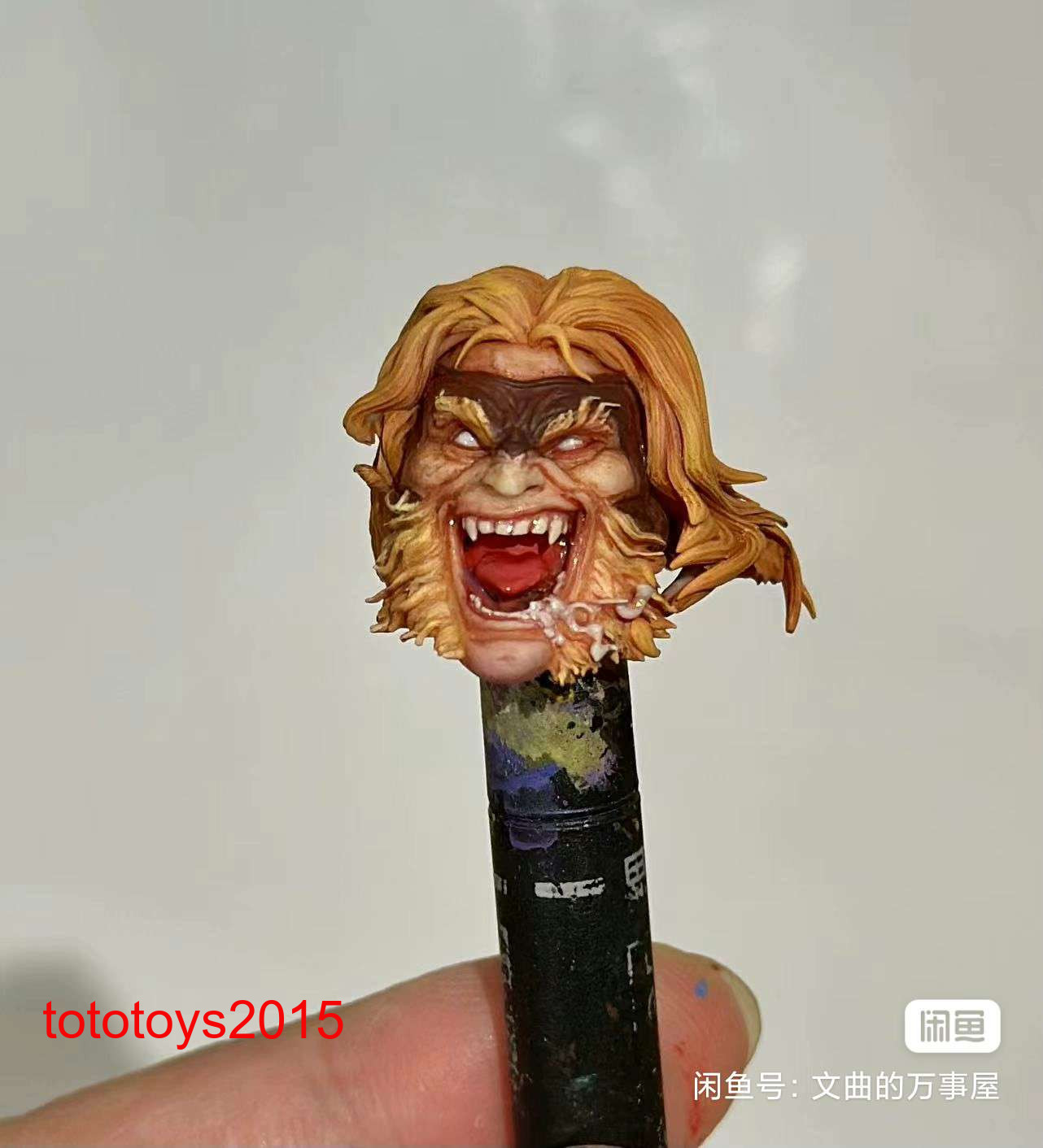 1:6 1:12 1:18 Sabretooth Victor Creed Head Sculpt Fo Male 12 » 6 » 3.75 » Figure