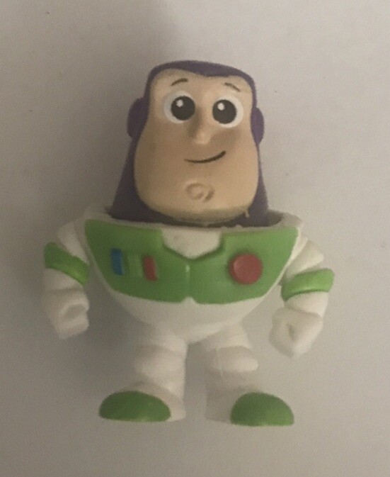 Buzz Lightyear Pixar Mini Figure Disney World Toy Story 1.25” Choking Hazard