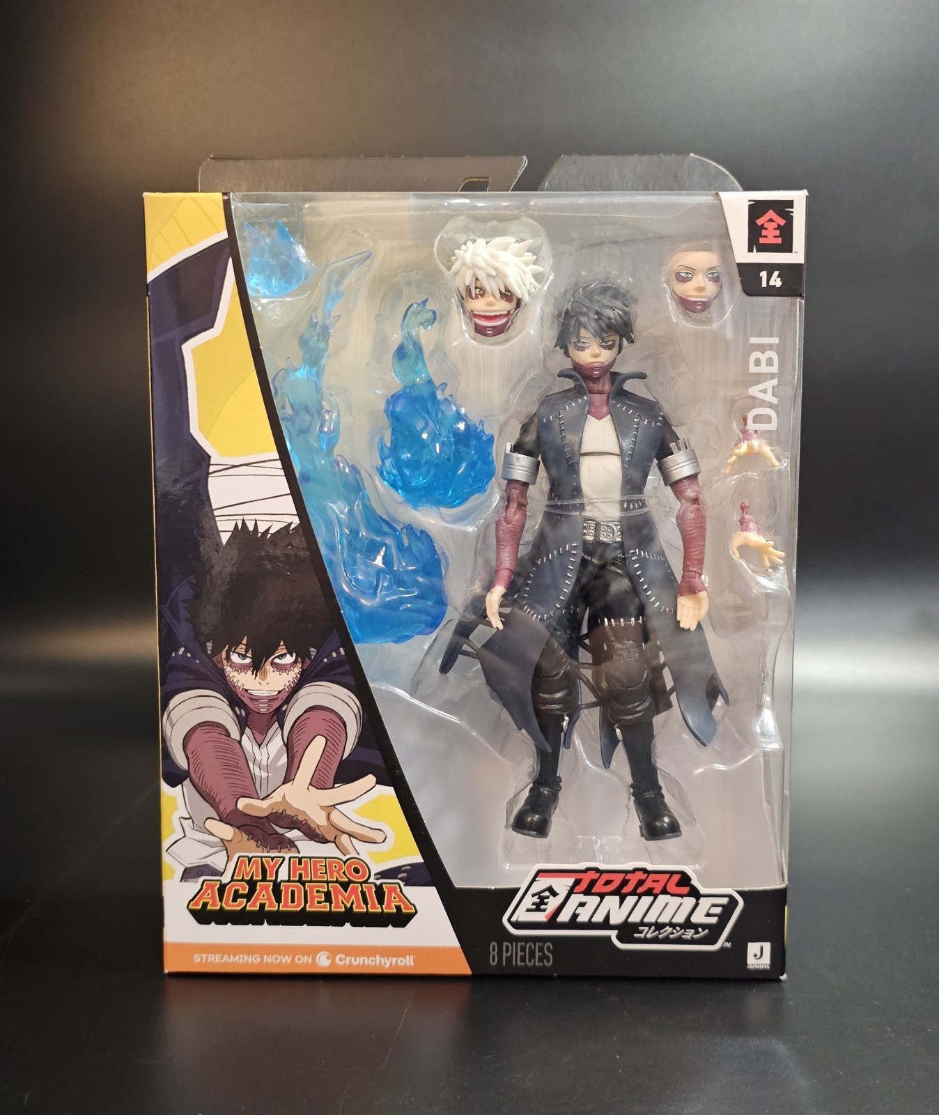 Total Anime My Hero Academia DABI #14 Action Figure 6&Prime; 2025 Jazwares New In Box