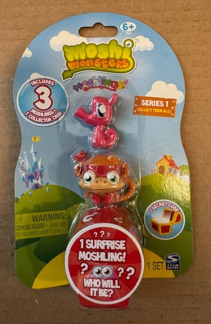 Moshi Monsters 3-Pack Stanley ,Chop and Surprise Figure Series-3 NEW SEALED