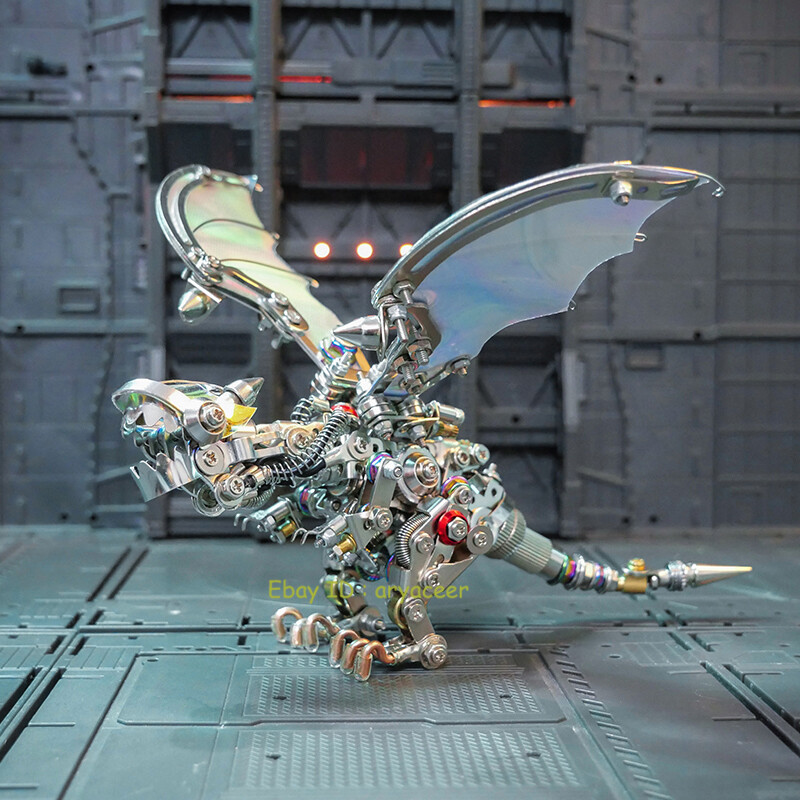 Mechanical Party Studio Nidhogg Colorful Wing Dragon Assemble Model In Stock