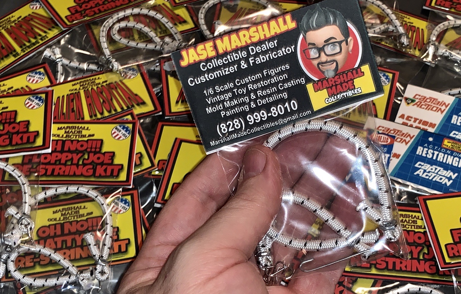 2 PACK OH NO!!! FLOPPY JOE Re-String Restring Kit For 60-70s GI JOE ACTION MAN
