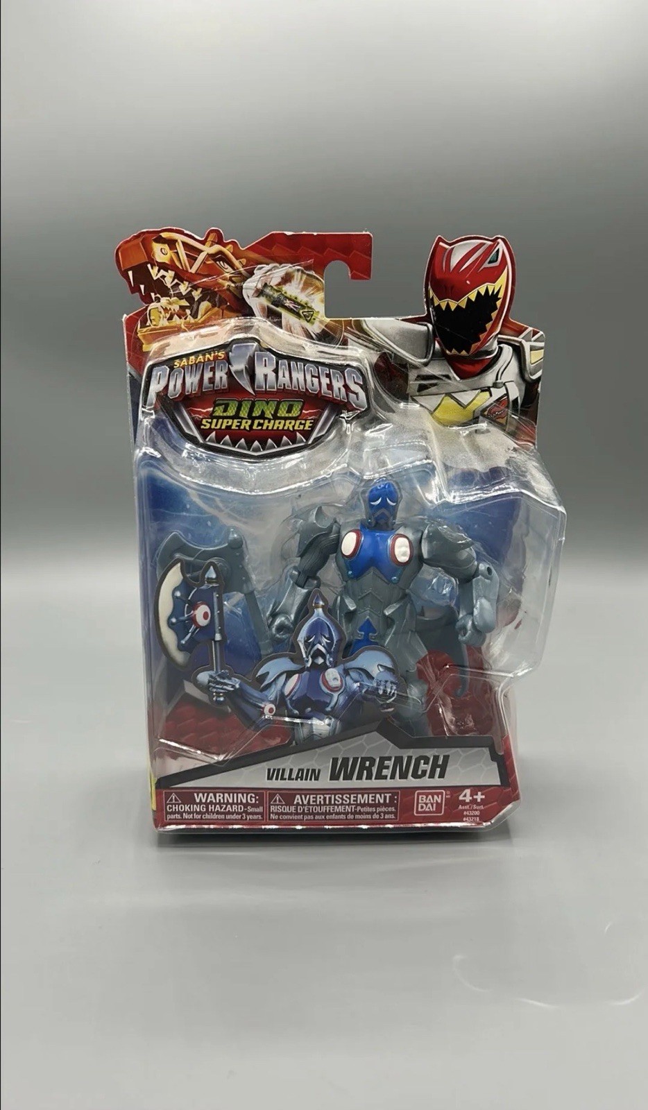 Power Rangers Dino Super Charge Villain Wrench New Sealed