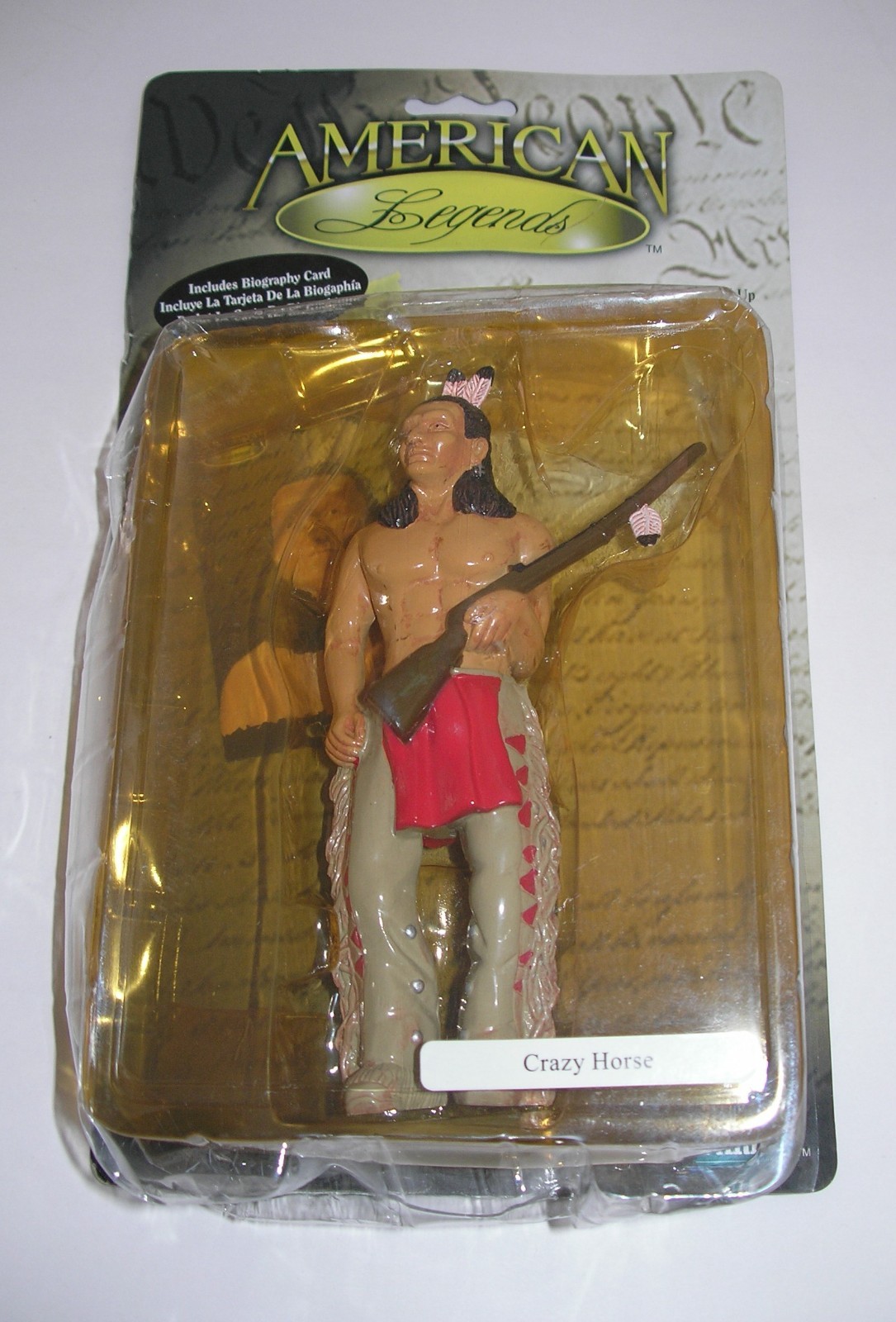 Crazy Horse American Legends Parris Mfg. Co Inc. Toy Action Figure