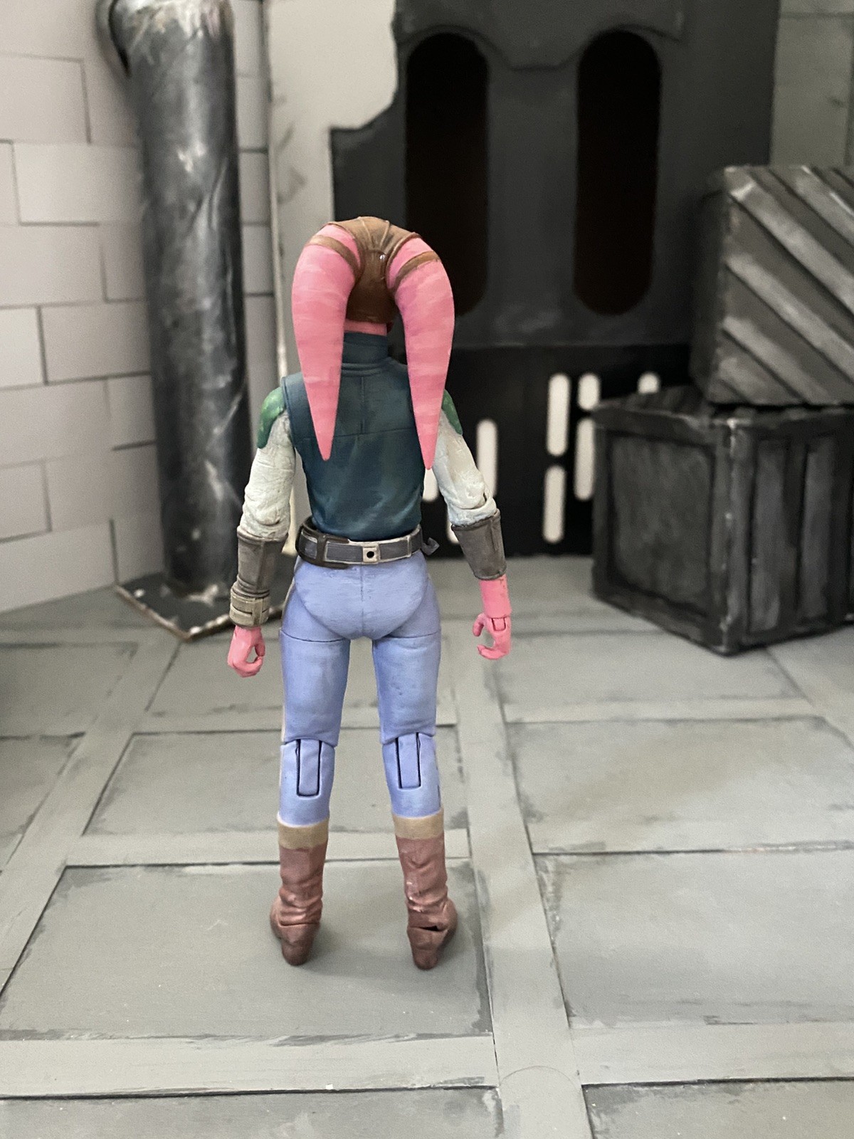 Custom Painted Star Wars: Maul – Shadow Lord – Black Series – Devon Izara