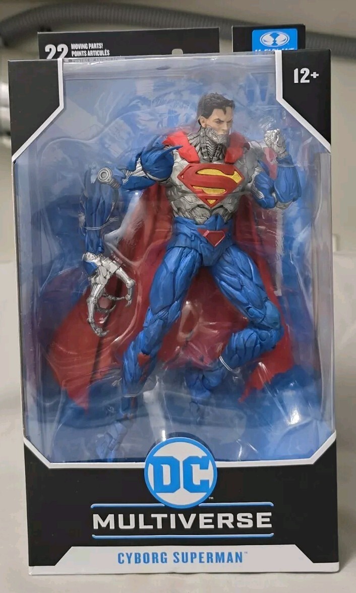 McFarlane Toys DC Multiverse New 52 Cyborg Superman 7&Prime; Action Figure