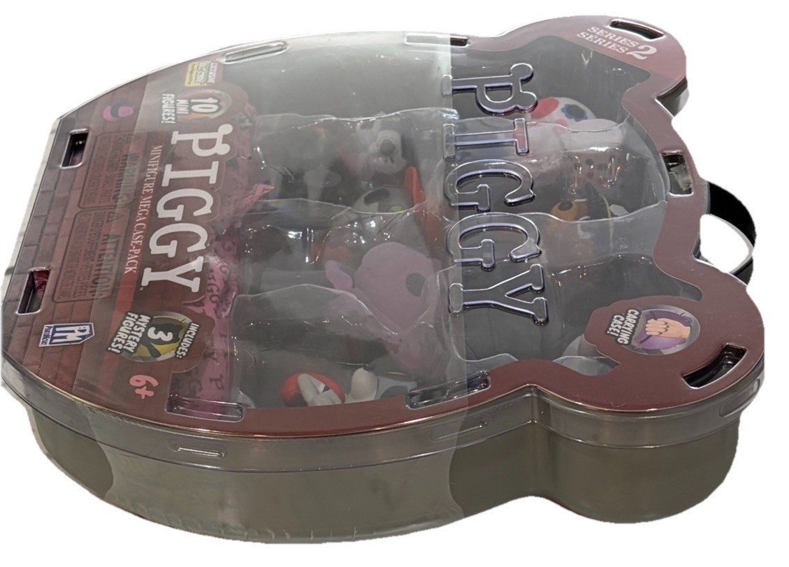 Roblox PIGGY Series 2 Mega Case Mini Figure 10-Pack Carry Case – SEALED, Mystery