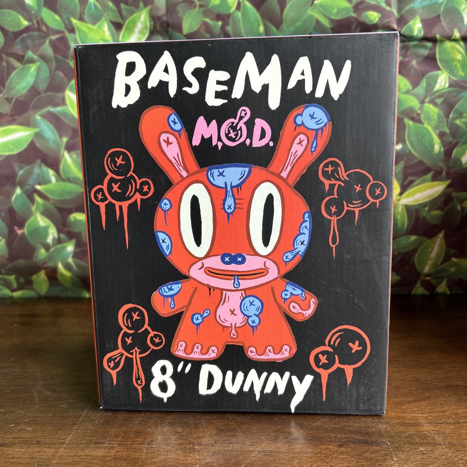 Kidrobot Gary Baseman 8&Prime; M.O.D. Dunny red with box 2005 OOP sold out Rare figure