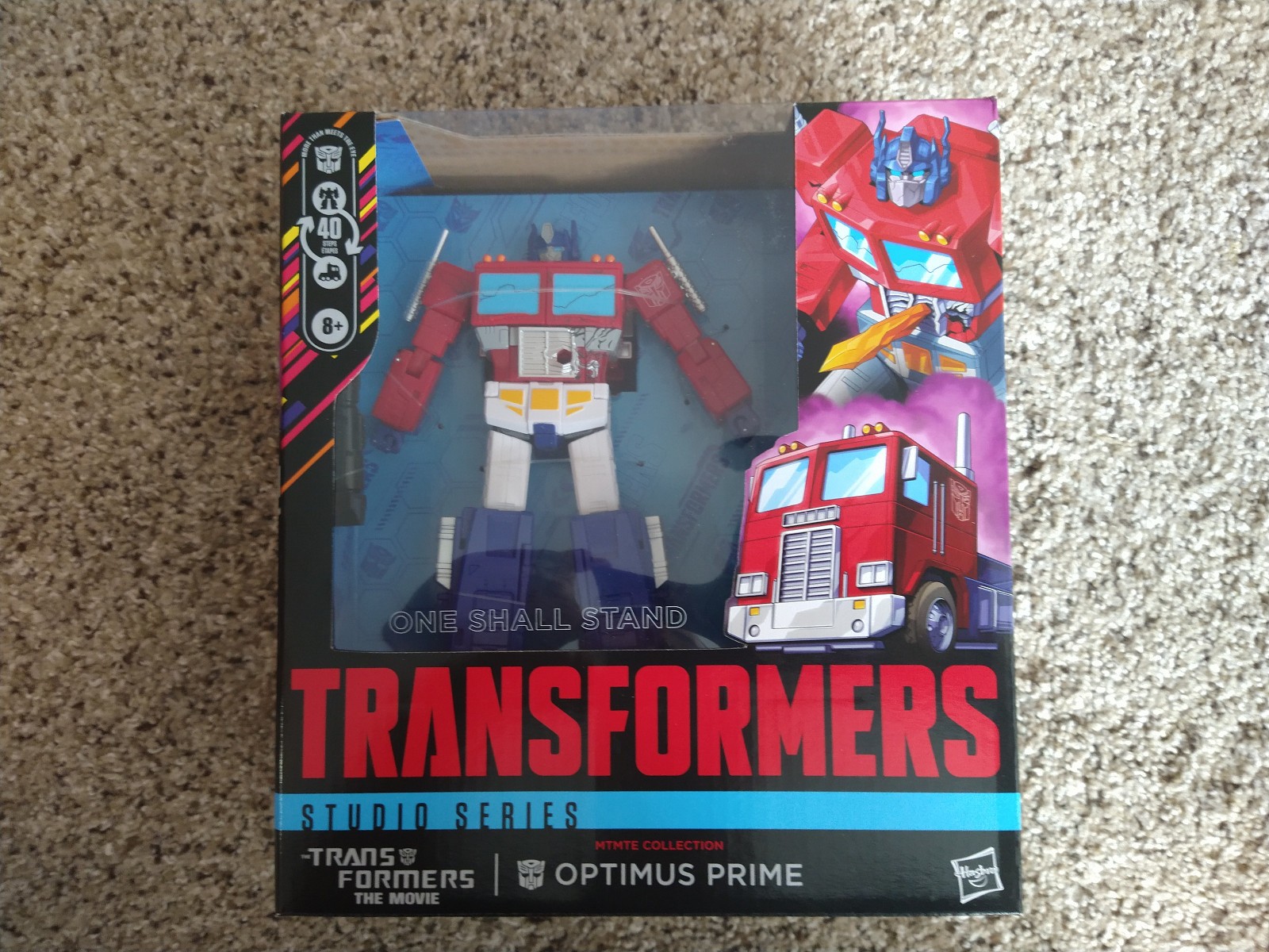 OPTIMUS PRIME BATTLE DAMAGED TRANSFORMERS THE MOVIE STUDIO SERIES MTMTE