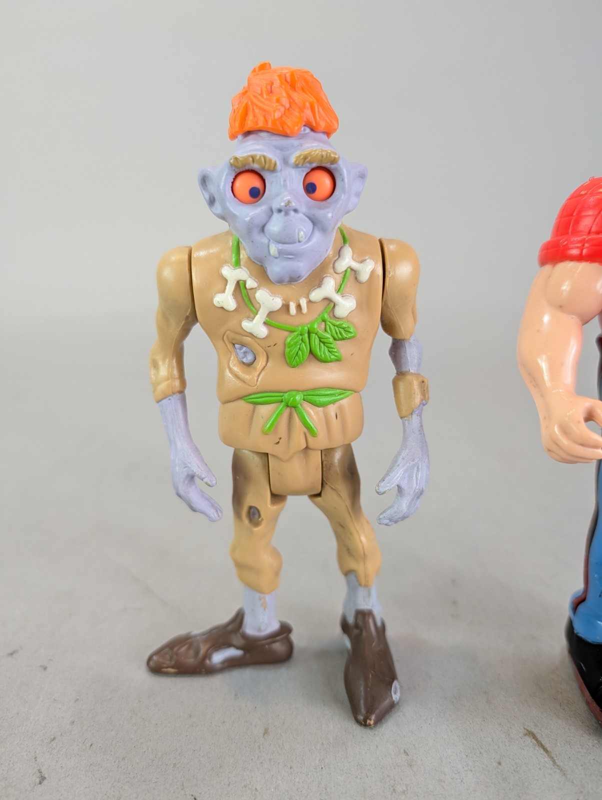 VTG The Real Ghostbusters Haunted Human LOT Lumberjack Tombstone Tackle Zombie