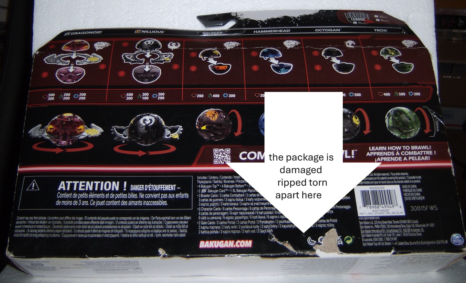 Bakugan Street Brawl Clash Pack