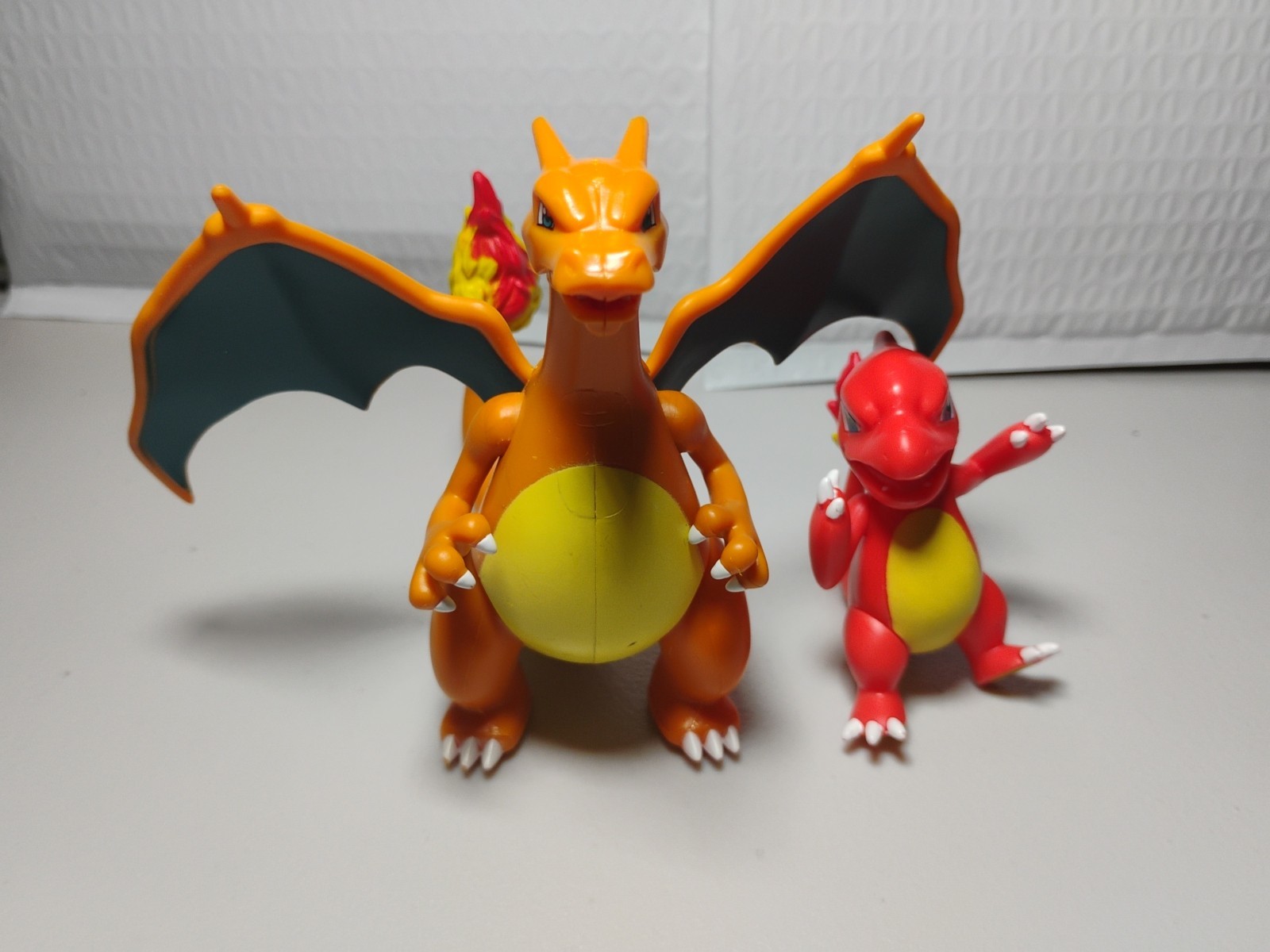 Pokemon Charizard 2019 & Charmeleon 2020 Figure Lot Wicked Cool Toys CWCT