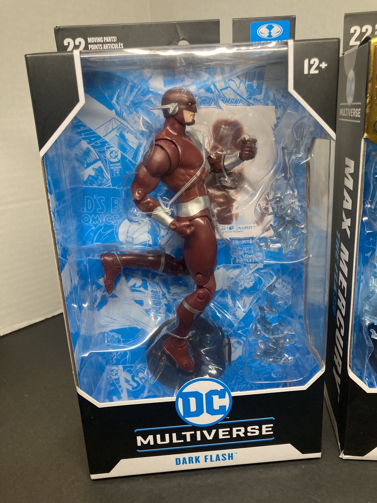 Mcfarlane DC Multiverse Dark Flash Walter West max mercury the flash lot of 2