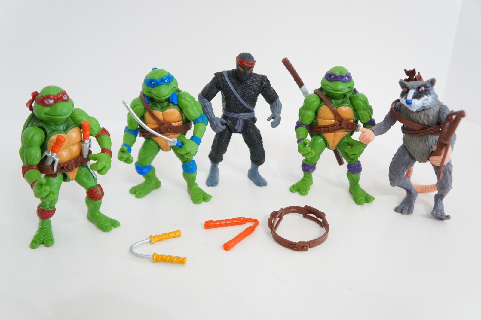 TMNT Movie Star Ninja Turtles Knockoff KO Bootleg Generic Action Figure Lot