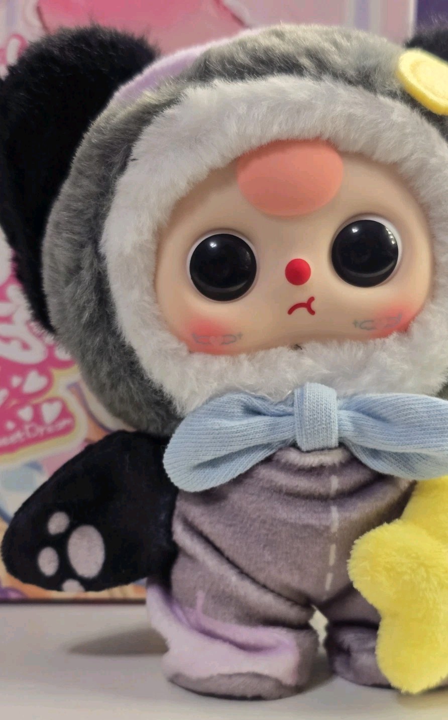 Baby Three Sweet Dream 100% Series Plush Confirmed -Nitey- NEW w/Box & ID Card