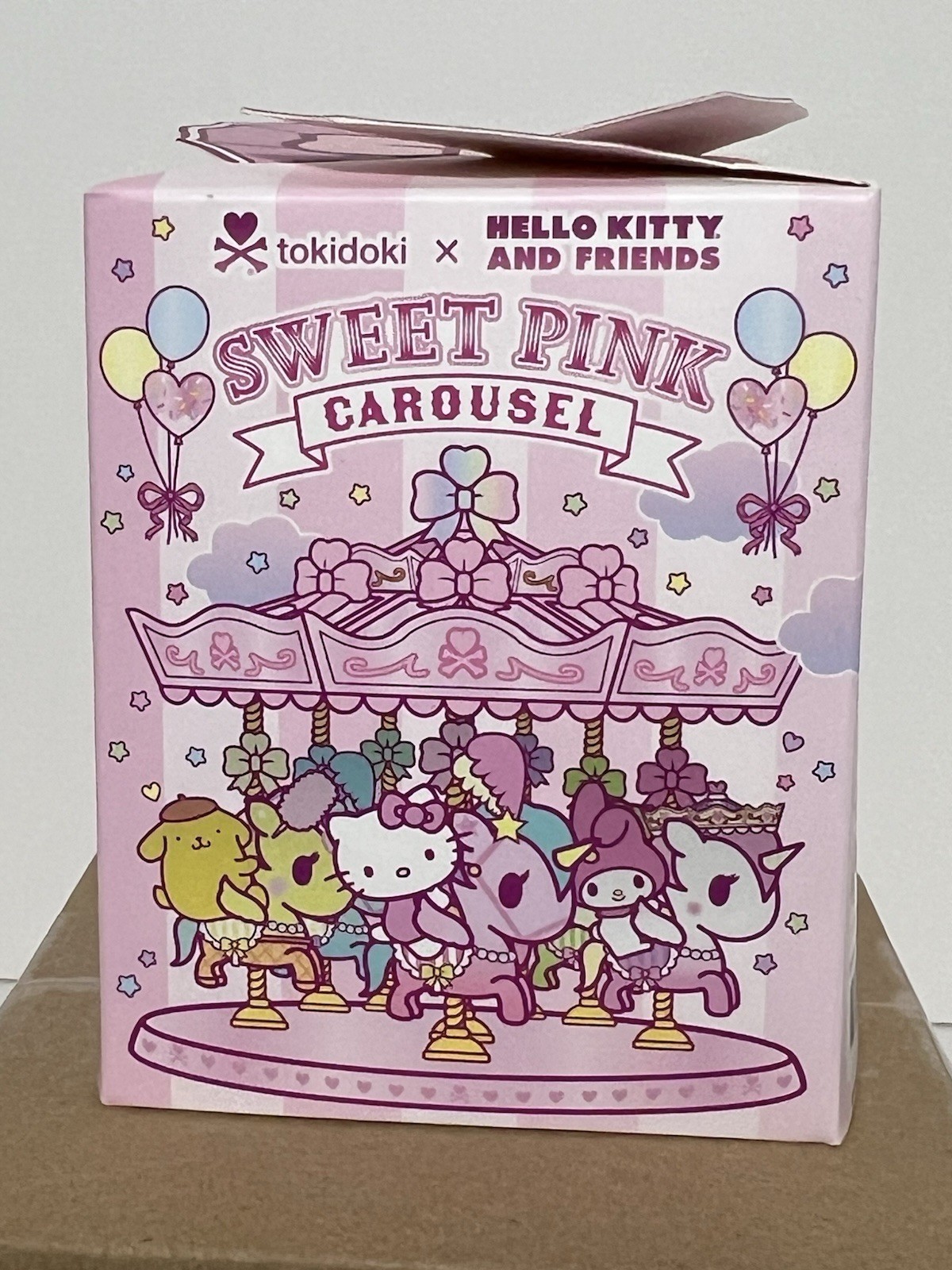 Tokidoki Sweet Pink Carousel Chococat & Sweet Stuff 3&Prime; Vinyl Figure New w/ Box