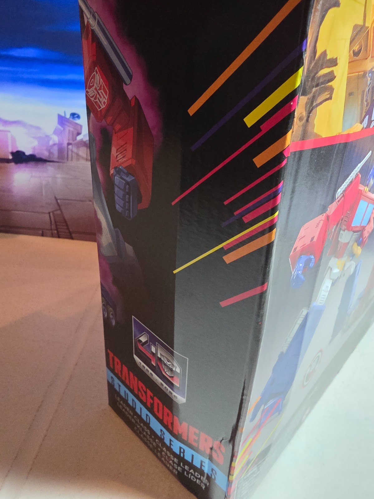NEW Transformers Studio MTMTE Leader 86 Optimus Prime Damaged Box SHIP GLOBAL