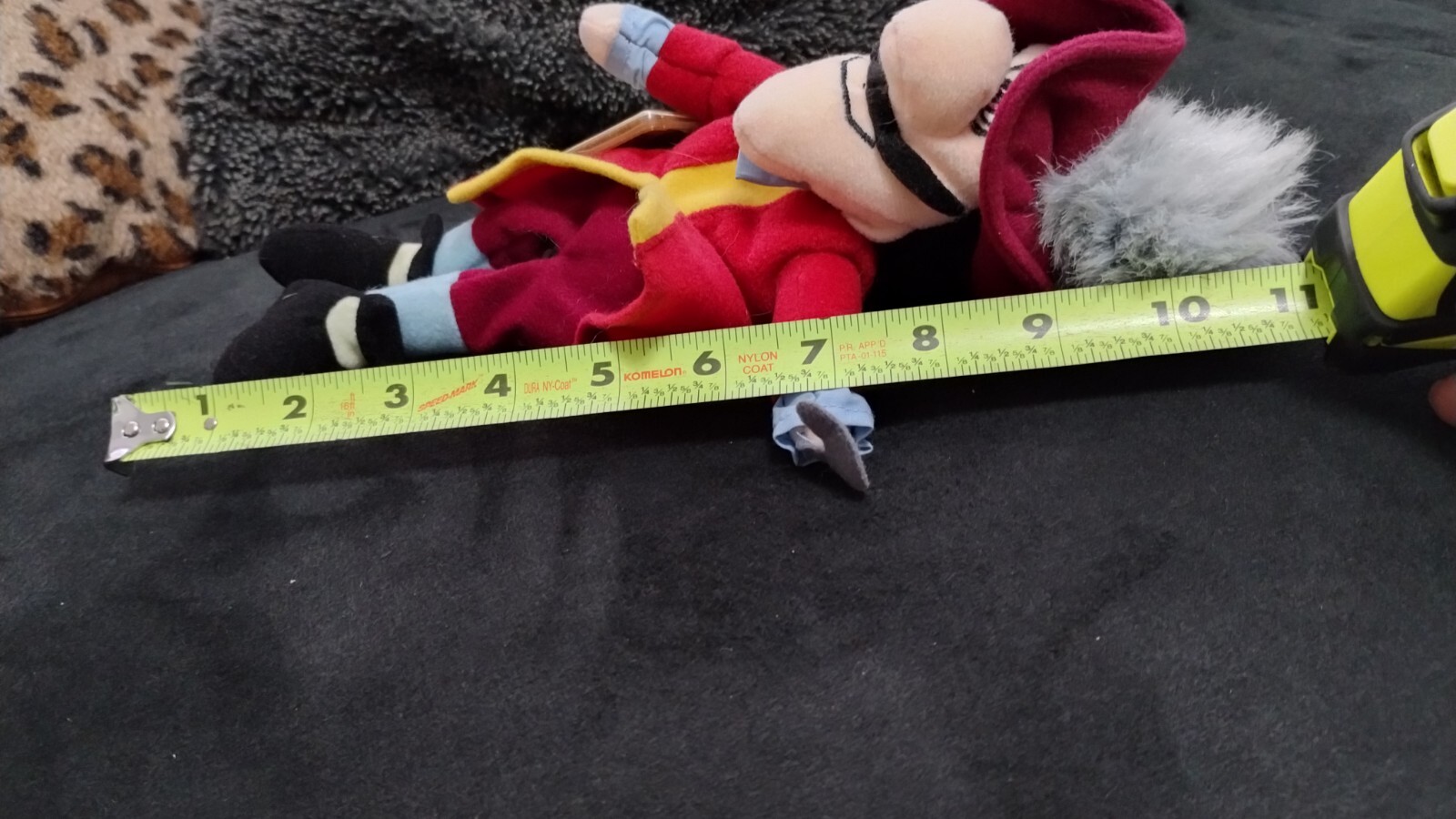 Disney Captain Hook Plush Stuffed Doll