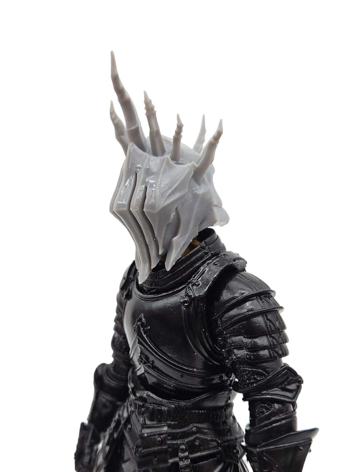 3d Printed Custom Grave Knight Headsculpt For Mythic Legions 1/12 Scale Figure