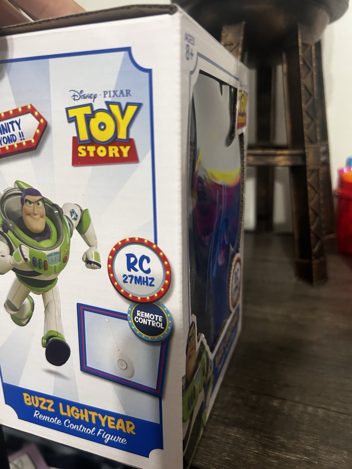 Buzz Lightyear Remote Control Action Figure Signed By Voice Artist Tim Allen