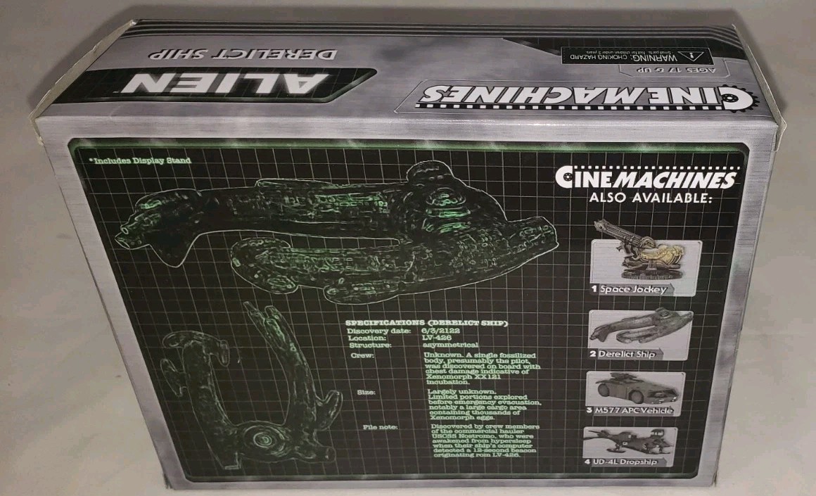 🔥 NECA Cinemachines Series 2 Alien DERELICT SHIP space vehicle MISB sealed NEW