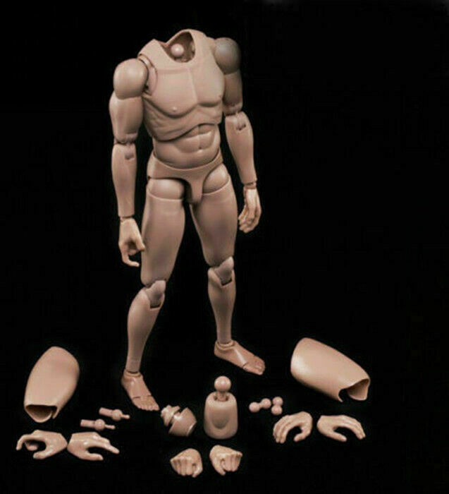 MX02-A 12&Prime; Europe Skin Male Action Figure Body For 1/6 Head Sculpt Model Toy USA