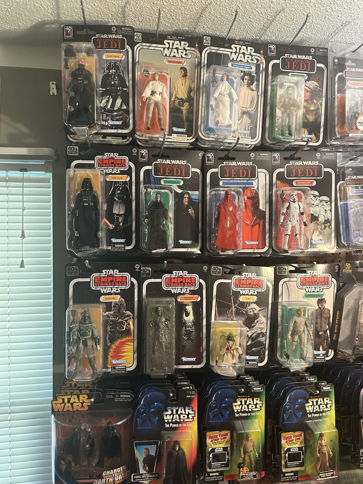 Star Wars Kenner Collection Massive Lot With Rare Figures