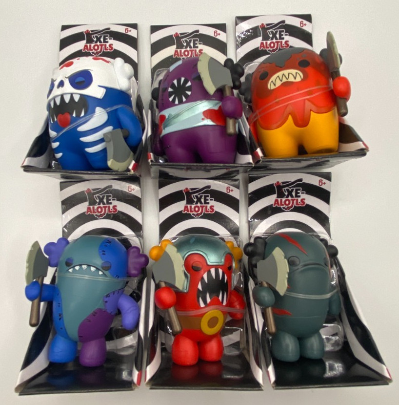 AXE ALOTLS Series 1 Full Set of 6 Axolotls