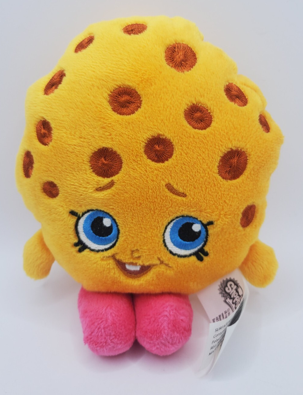 Shopkins KOOKY COOKIE Plush Beanie with Tags 6&Prime; x 5&Prime; Moose Enterprise