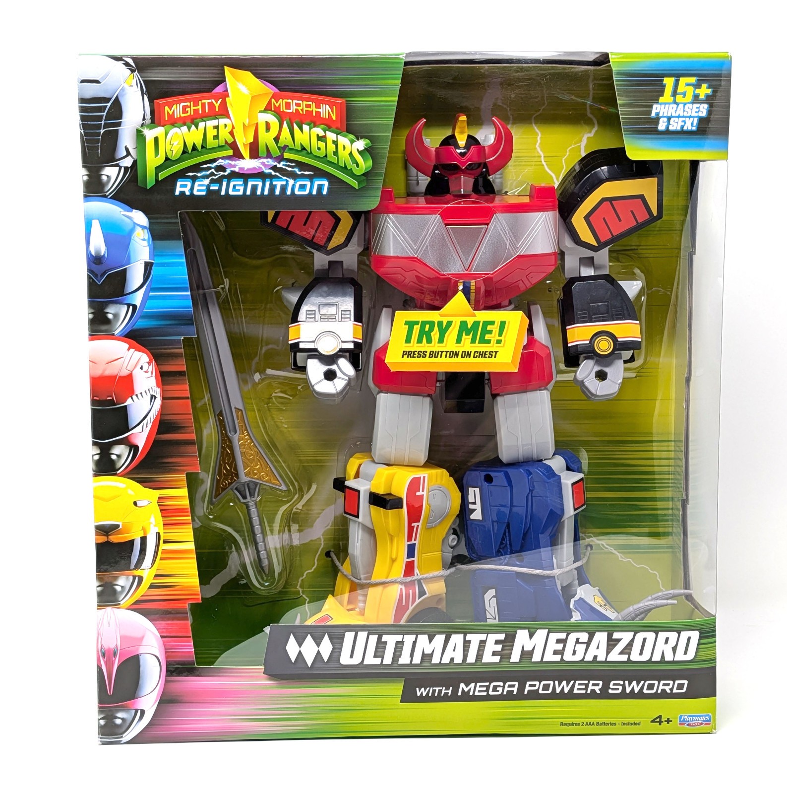 Mighty Morphin Power Rangers Re-Ignition Ultimate Megazord Playmates NEW SEALED
