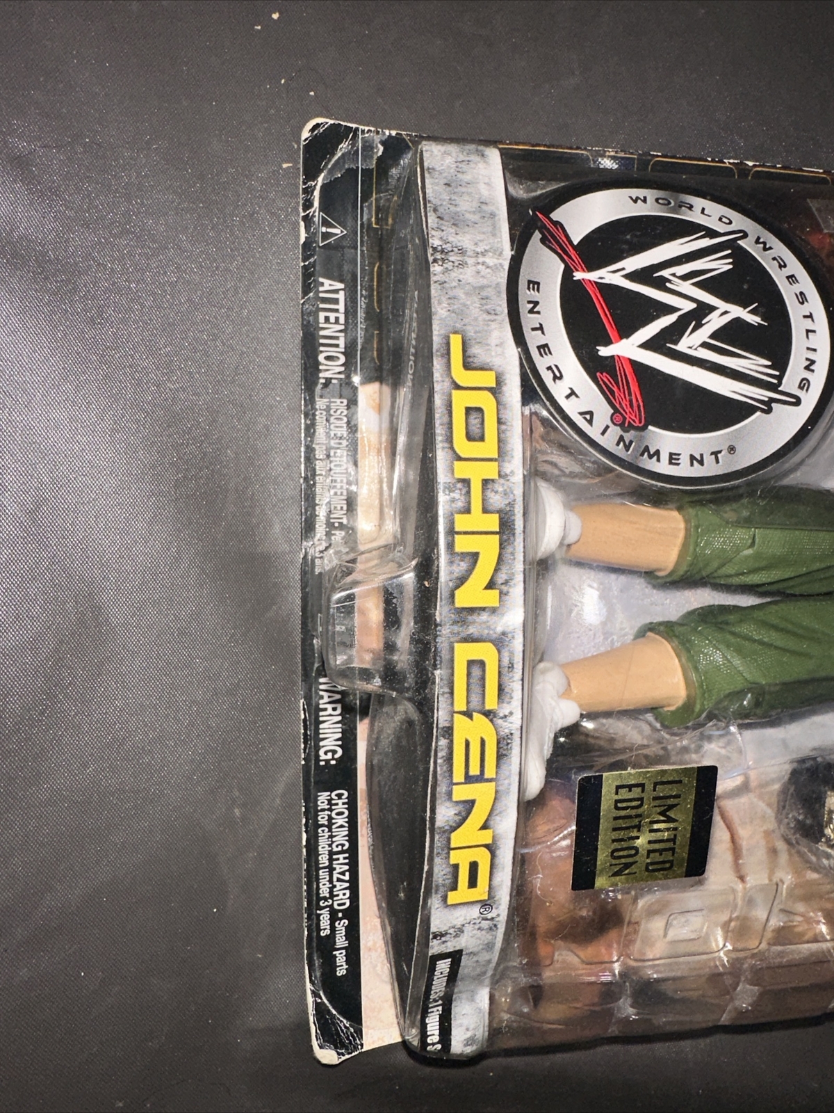 MOC 2007 WWE Ruthless Aggression Limited Edition John Cena Figure Jakks Scarce