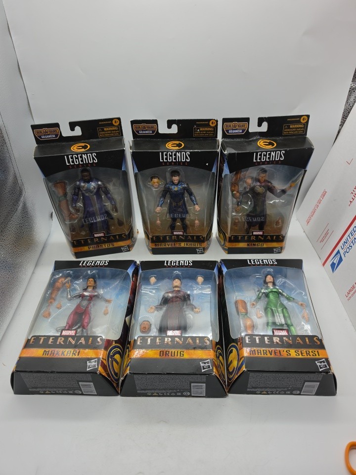 NIB Marvel Legends Eternals Gilgamesh BAF Set of 6 Figures Hasbro New