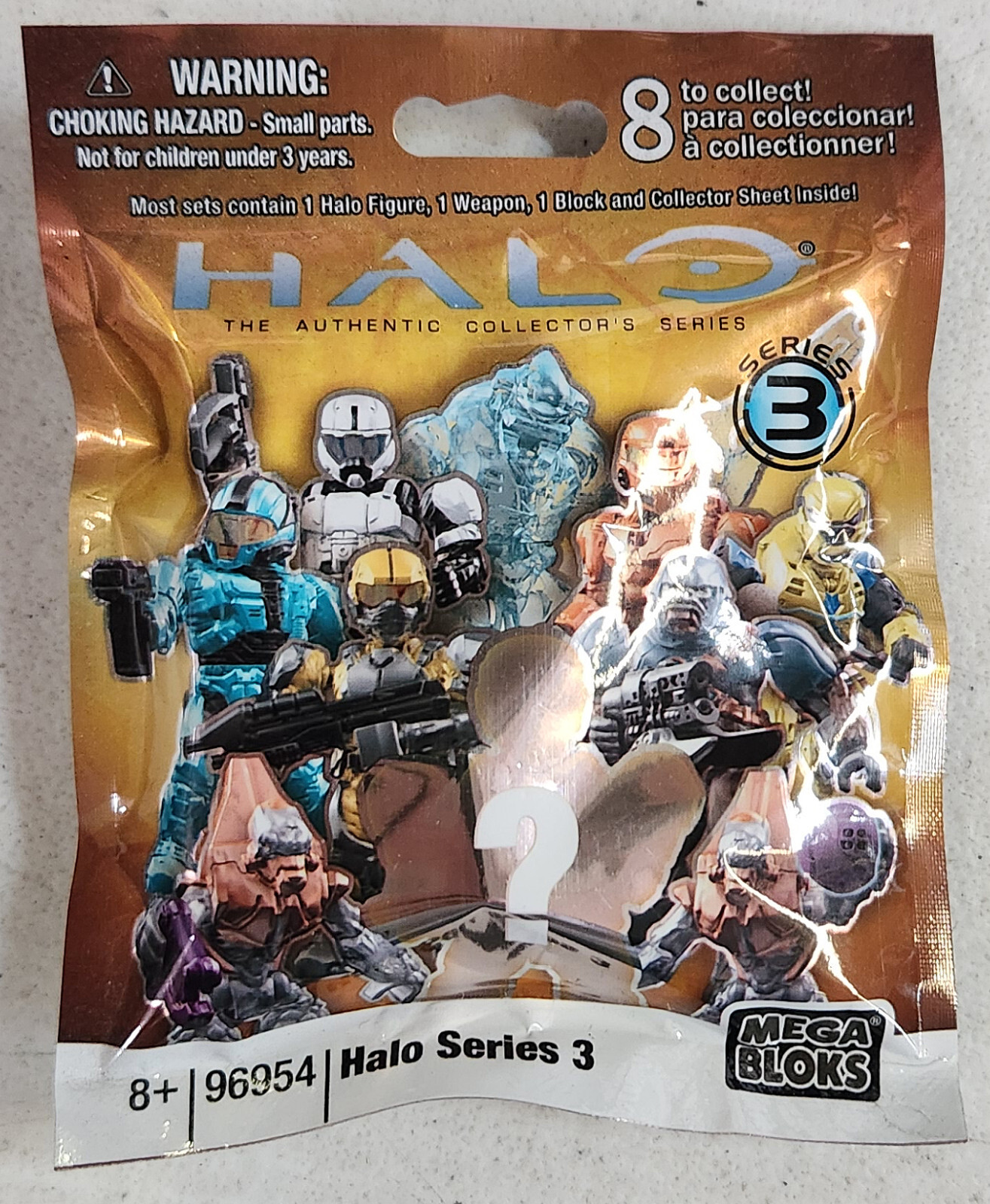 2011 MEGA BLOKS HALO SERIES 3 – 96954 MYSTERY PACK (BLIND BAG) (BRAND NEW)