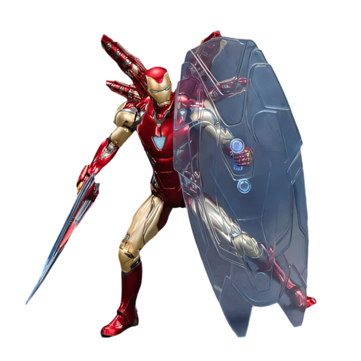 HiPlay ZD Toys Anniversary Series Non-Luminous Ver Iron Man 1:10 Action Figure