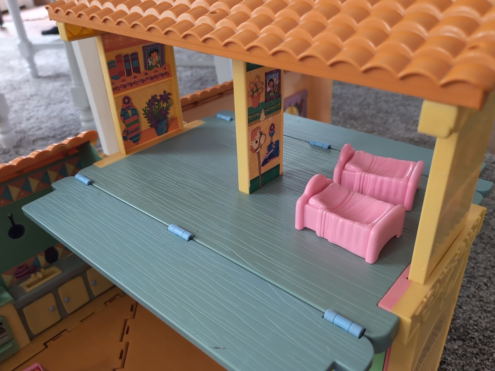 Dora the Explorer Talking House, Pool, Greenhouse, Figures & Accessories WORKS