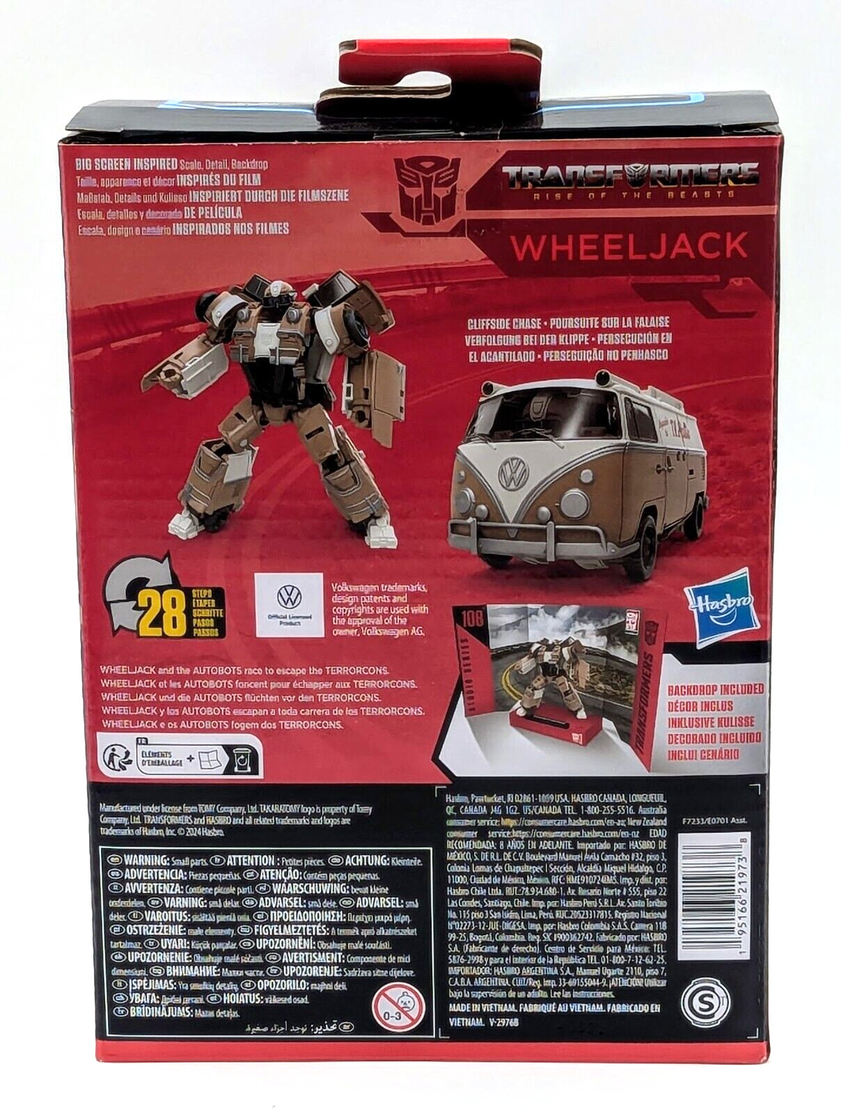 Hasbro Transformers Studio Series Deluxe Class #108 Wheeljack! VW Bus!!