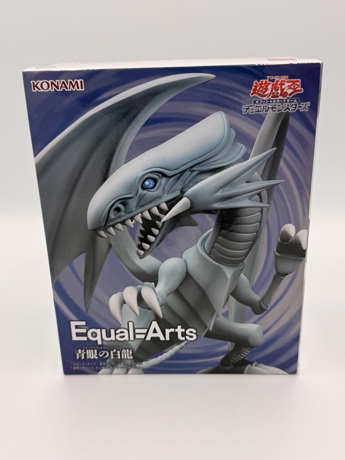 Yu-Gi-Oh Blue-Eyes White Dragon Figure Konami Equal-Arts