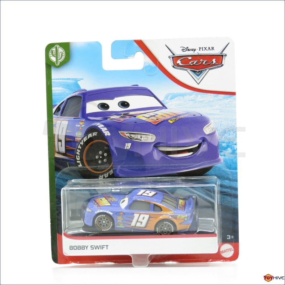 Disney Pixar Cars #19 Bobby Swift Copper Canyon Speedway series 2019 by Mattel