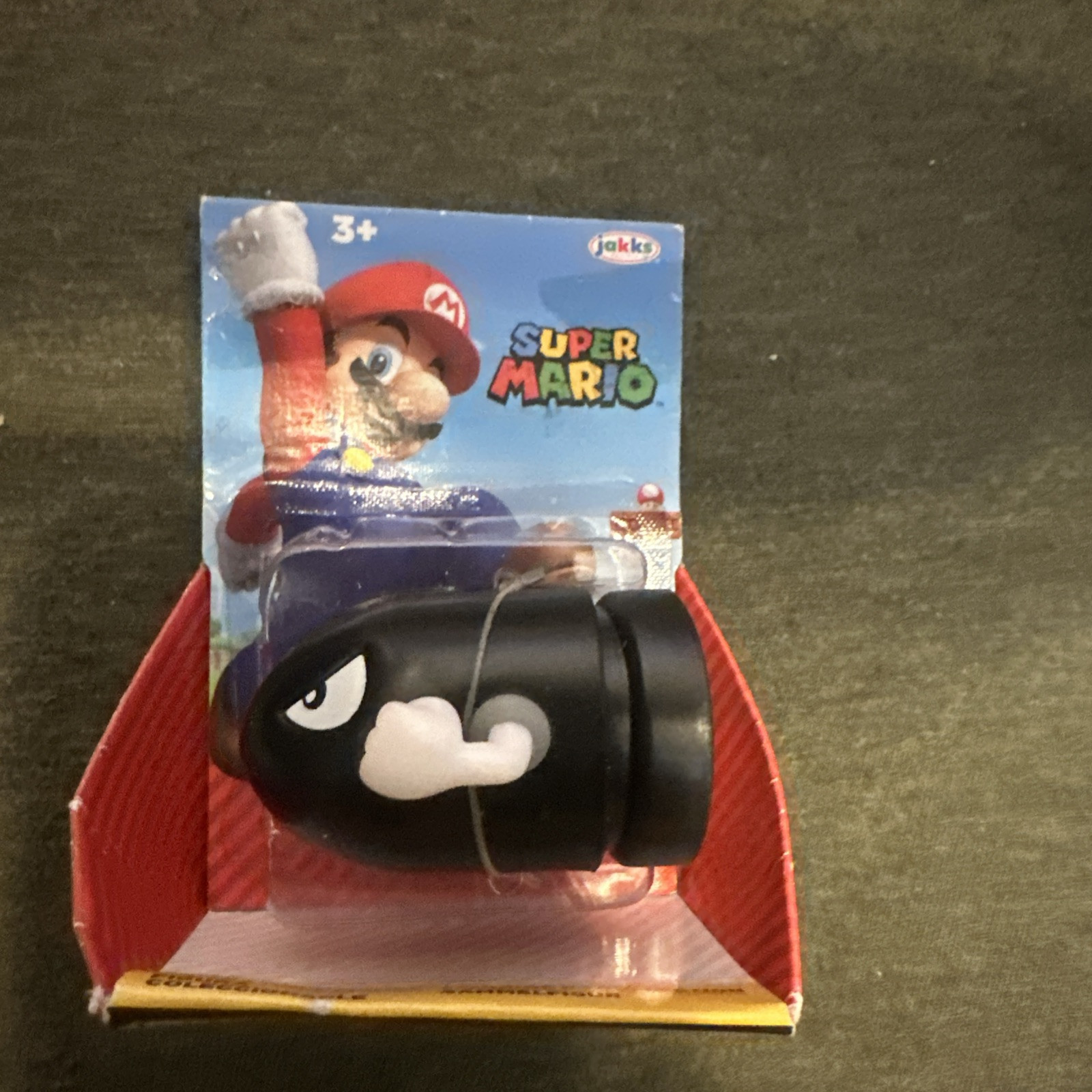 2022 JAKKS Pacific World of Nintendo 2.5” Figure: BULLET BILL
