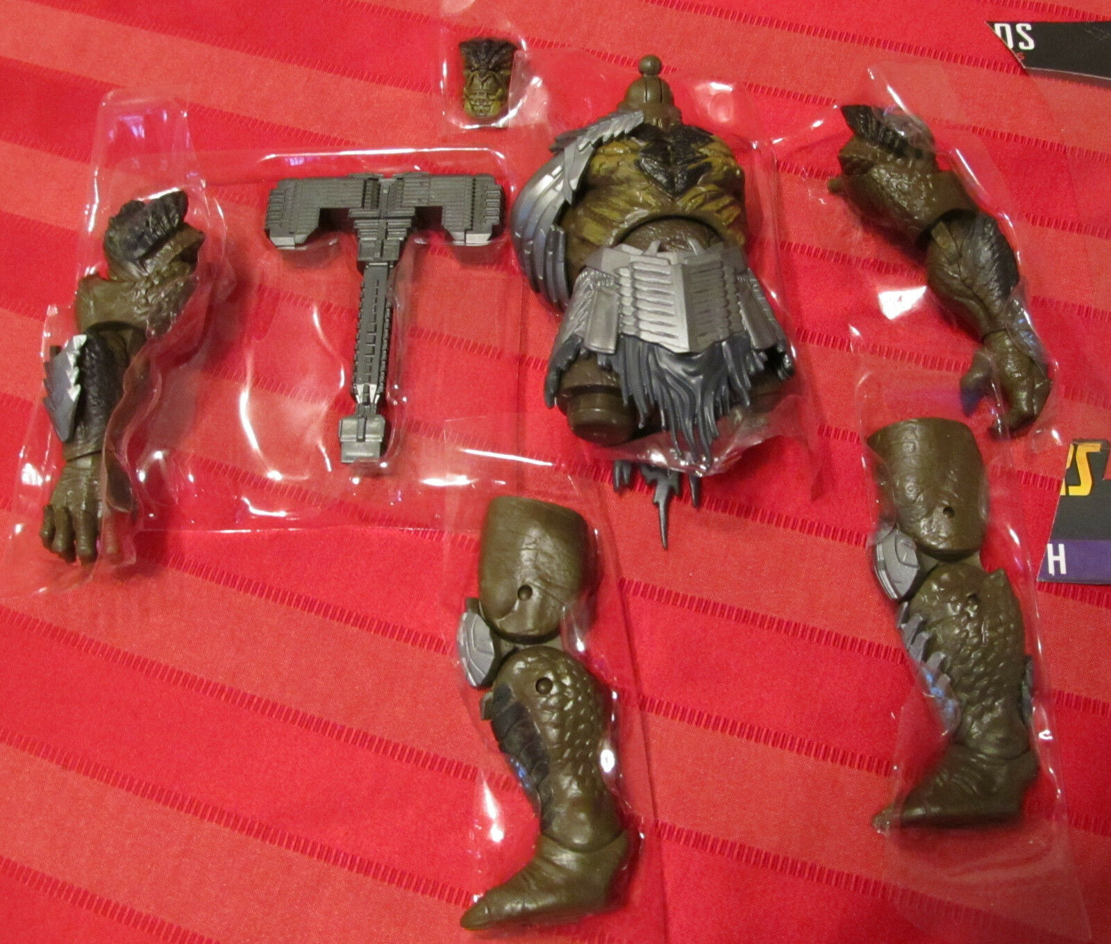 Marvel Legends 2018 CULL OBSIDIAN PIECES Loose 6 Inch Avengers Infinity War BAF