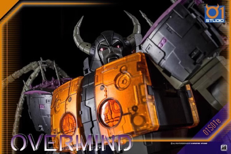 In Hand! Transforms Toy 01-Studio 01S01E Overmind Unicron Black Ver. Figure Toy