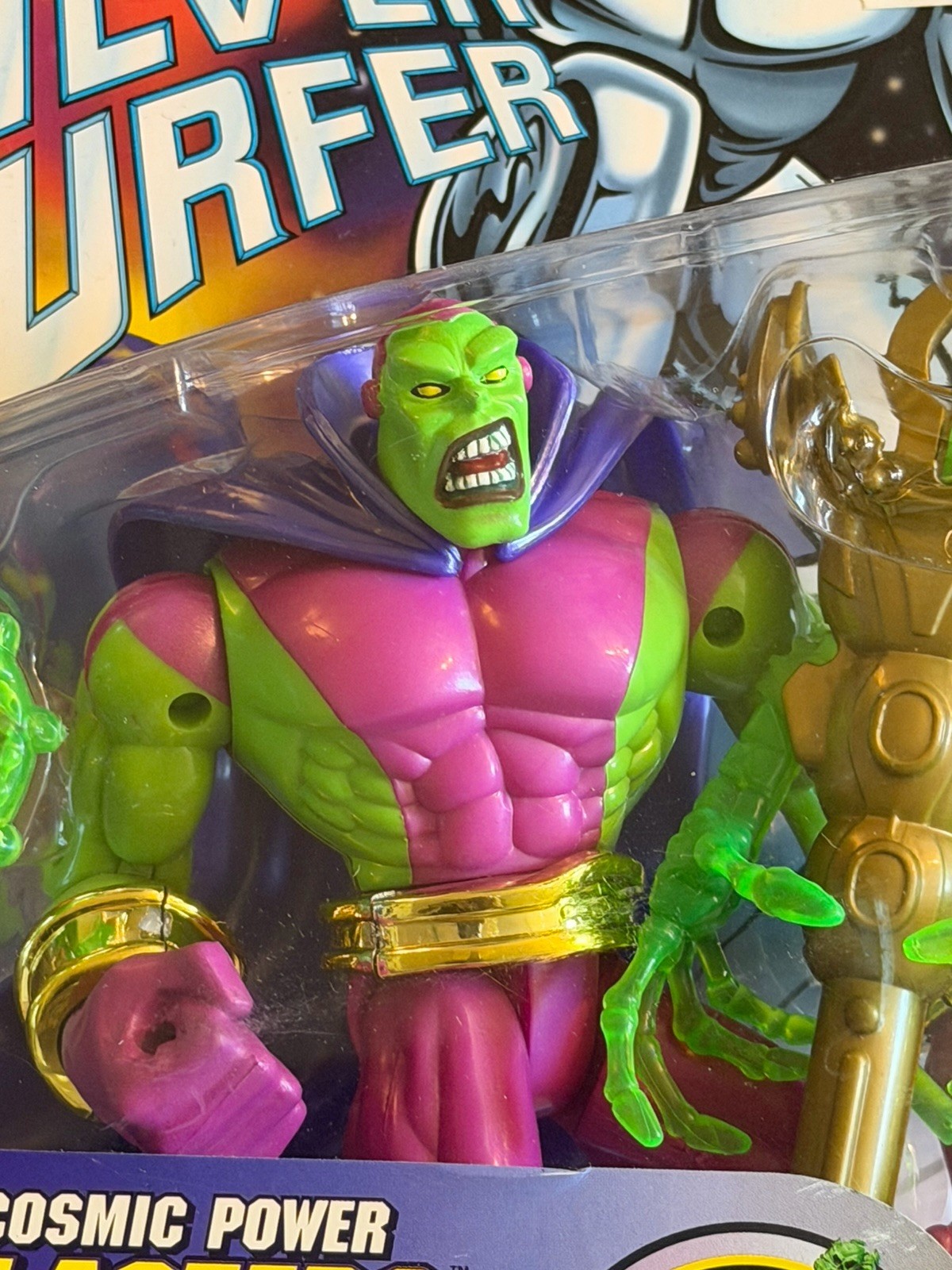 1997 ToyBiz Silver Surfer Cosmic Power Blasters Set Complete Thanos Raze Drax