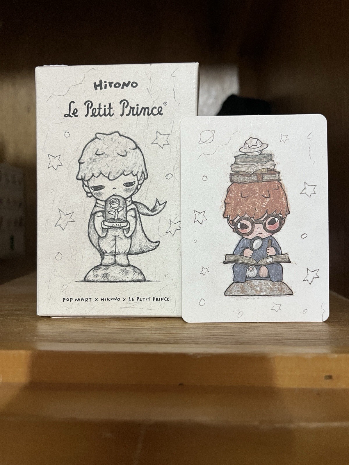 Authentic Pop Mart. Hirono. Le Petit Prince. The Geographer. New. Sealed.